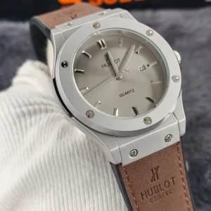 Premium Quality Mens Watch (Coffee & Gry)